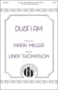 Dust I Am SATB choral sheet music cover Thumbnail